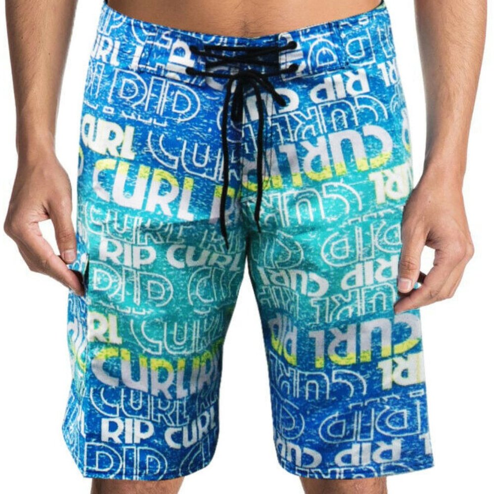 NWT LETTERS SUMMER SURF BEACH MEN SWIMWEAR TRUNKS SLIM FIT BOARD SHORTS SIZE S L